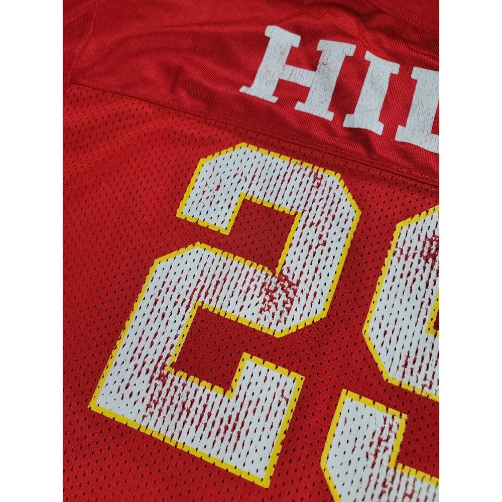 Vintage 90s Kansas City Chiefs Jersey Size XL Youth Greg Hill #29 Boys NFL Red